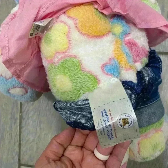 Build A Bear Limited Edition Multicolor Bunny - Picture 4 of 4